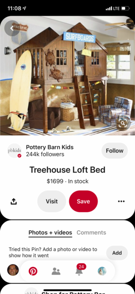 Emoo Online Classifieds For Sale Kids Pottery Barn Treehouse Bed