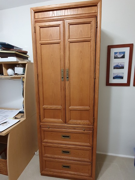 Emoo Online Classifieds Furniture Home Decor Sold Stanley Storage Cabinet For Sale Holds Alot