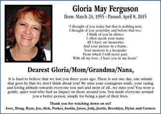Gloria 
Ferguson