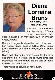 Diana Lorraine 
Bruns