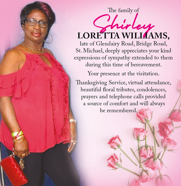 Shirley Williams Obituary Nation News