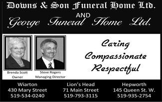 Downs 
Son Funeral Home Ltd.