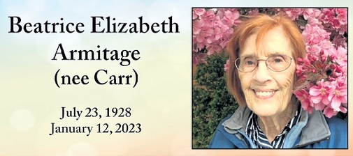 Beatrice ARMITAGE Obituary Calgary Herald