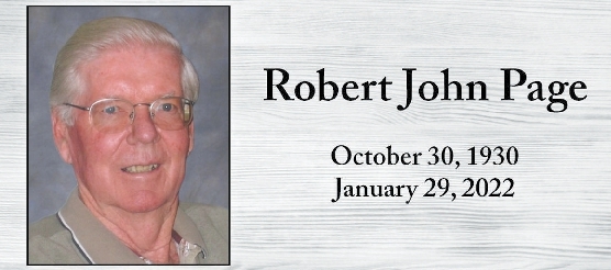 Robert Page   Obituary