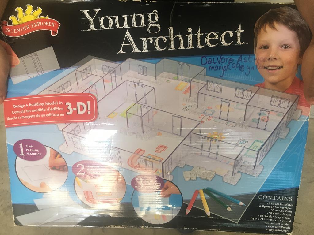 2007 Scientific Explorer Young Architect 3d Model Building Set for sale online 